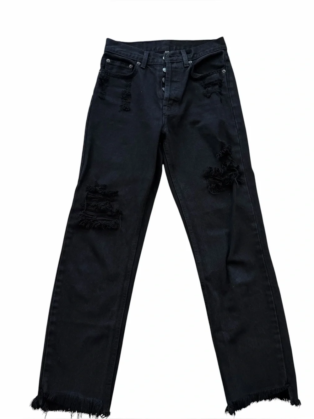 Carmar Denim Emelia Black Distressed Women’s Jeans